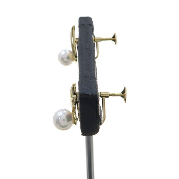 mikimoto earrings front view