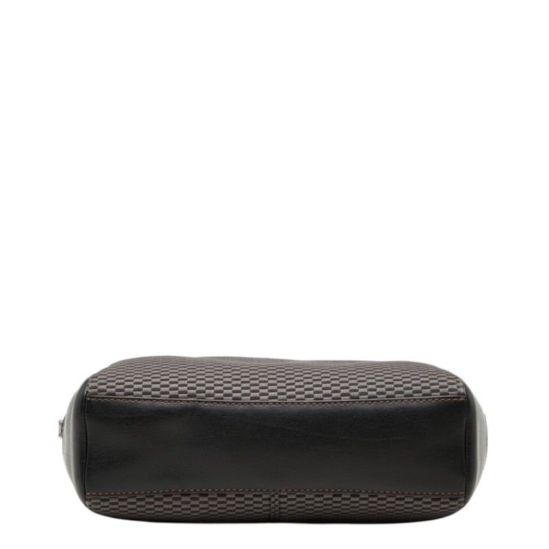 coach f27574 grey handbag rear view