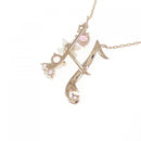 samantha tiara necklace side view