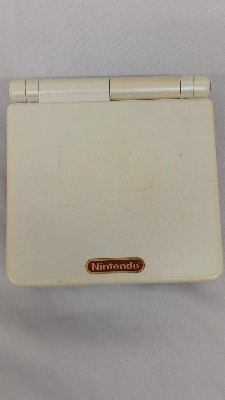 nintendo ags-001 handheld console rear view