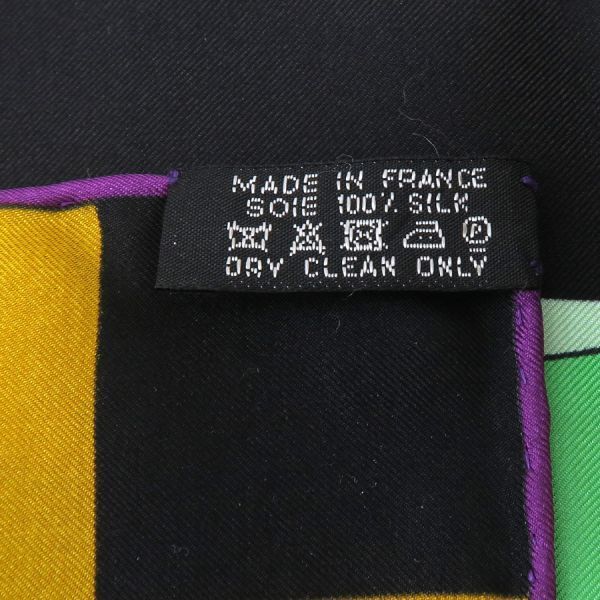 hermes scarf markings and labels