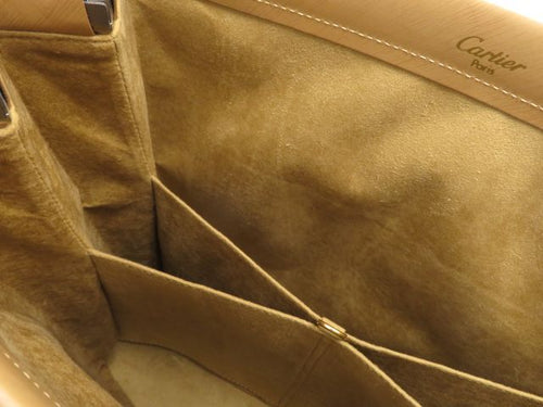 cartier beige shoulder bag accessories included