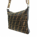 fendi 8bt092 beige shoulder bag front view