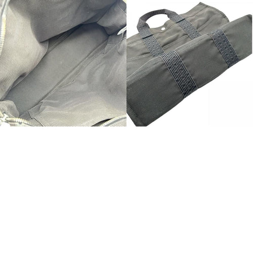 hermes grey tote bag markings and labels