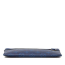 louis vuitton m30278 navy pouch / clutch rear view