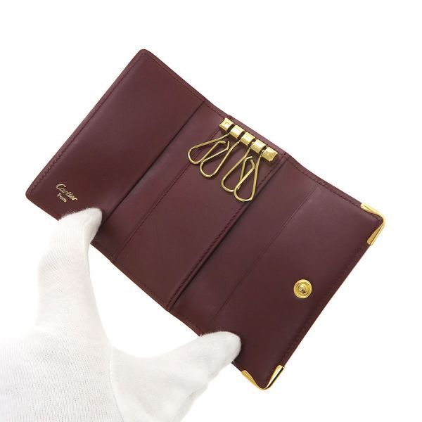 cartier key case rear view