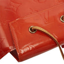 louis vuitton m91153 orange shoulder bag interior details
