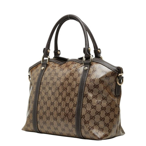 gucci handbag front view