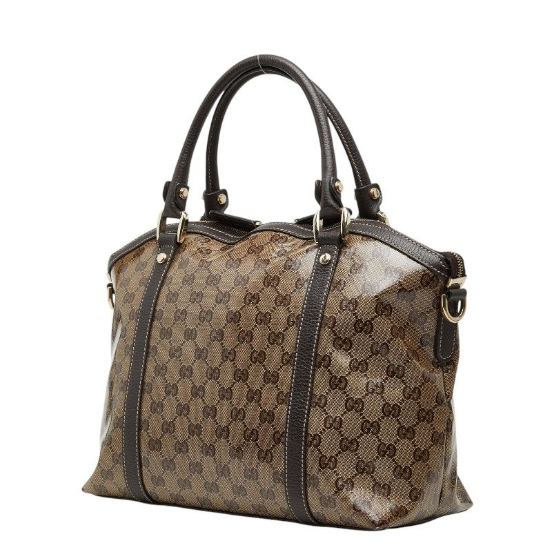 gucci handbag front view