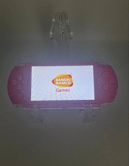sony psp-1000 pink handheld console markings and labels
