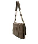 anya hindmarch beige shoulder bag rear view