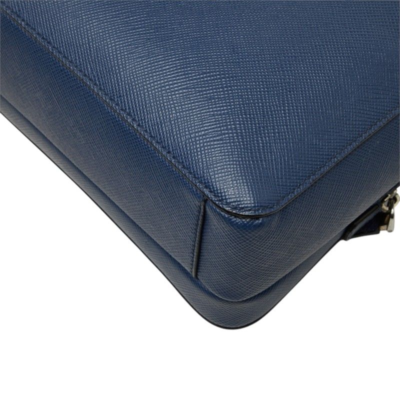 prada navy shoulder bag condition details