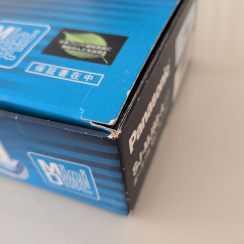 panasonic sj-mj88 minidisc player markings and labels