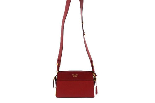 prada shoulder bag front view