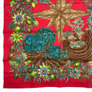 hermes scarf side view