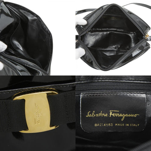 salvatore ferragamo shoulder bag markings and labels