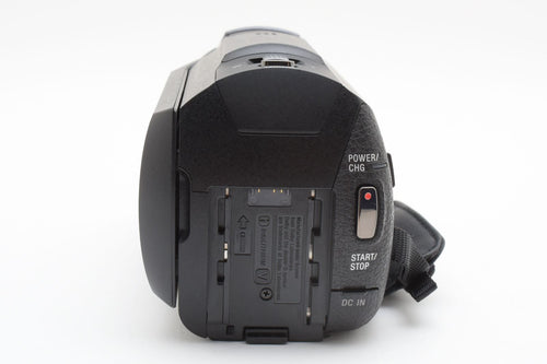 sony fdr-ax45 camera markings and labels