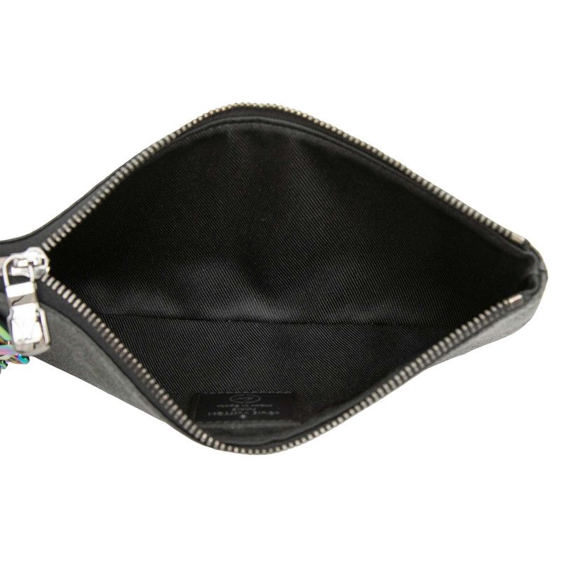louis vuitton m64433 pouch / clutch side view