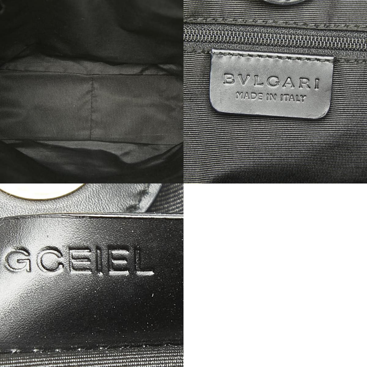 bvlgari tote bag markings and labels