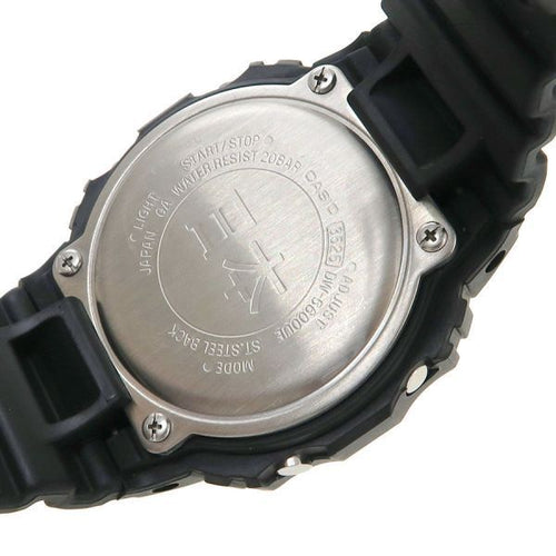 casio dw-5600ue watch rear view