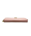 fendi 8m0299 pink wallet side view