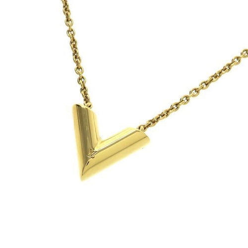 louis vuitton m00857 necklace front view