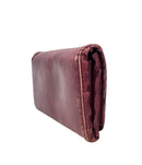 miu miu pink wallet front view