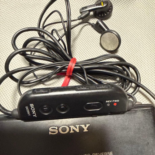 sony wm-f702 cassette player accessories included
