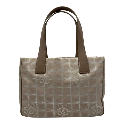 chanel a20457 beige tote bag