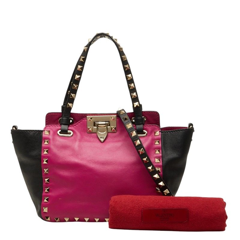 valentino pink handbag markings and labels