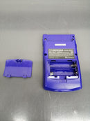 nintendo cgb-001 handheld console rear view