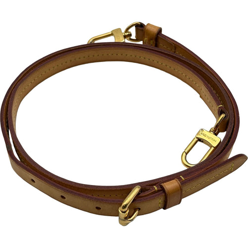 louis vuitton beige handbag strap