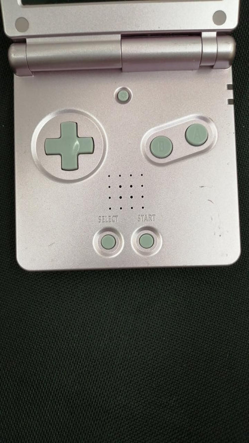 nintendo ags-001 handheld console rear view