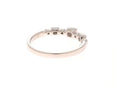 star jewelry ring front view