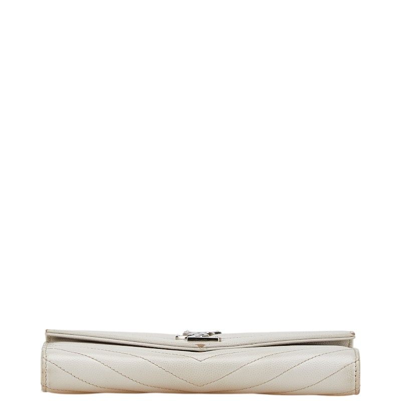 saint laurent wallet rear view