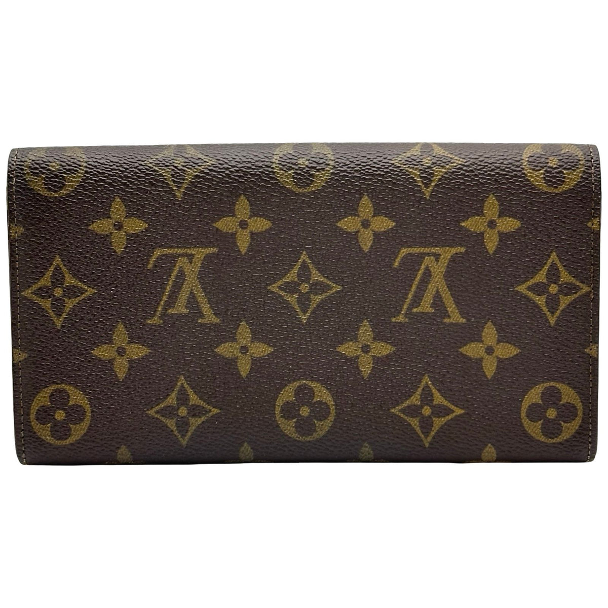 louis vuitton m61723 wallet rear view