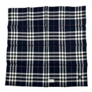 burberry navy scarf front view