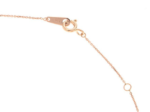 vendome aoyama d/2.5g pink necklace side view