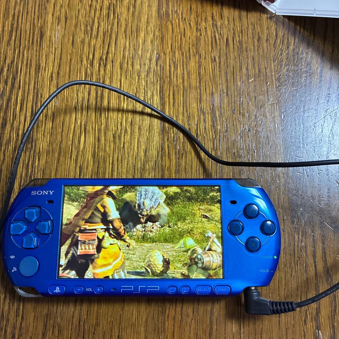 sony psp-3000 handheld console markings and labels