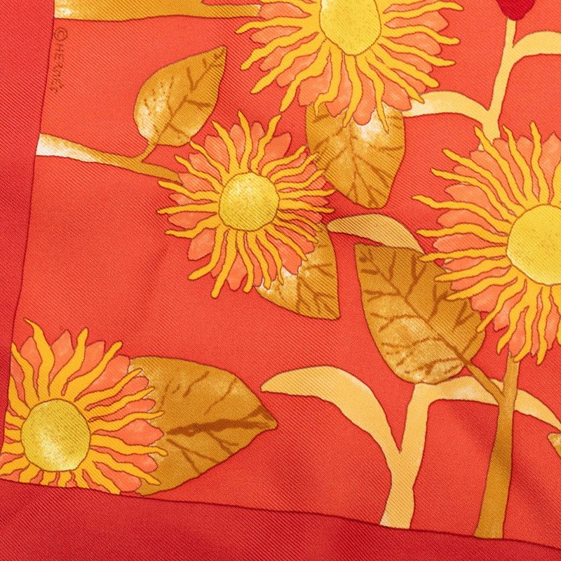 Hermes Scarf – Orange