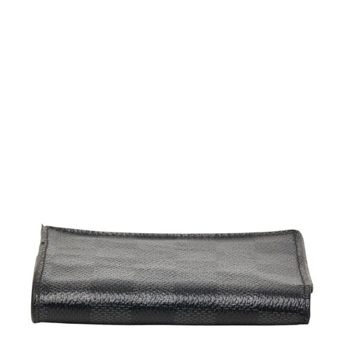 louis vuitton n64021 grey wallet rear view