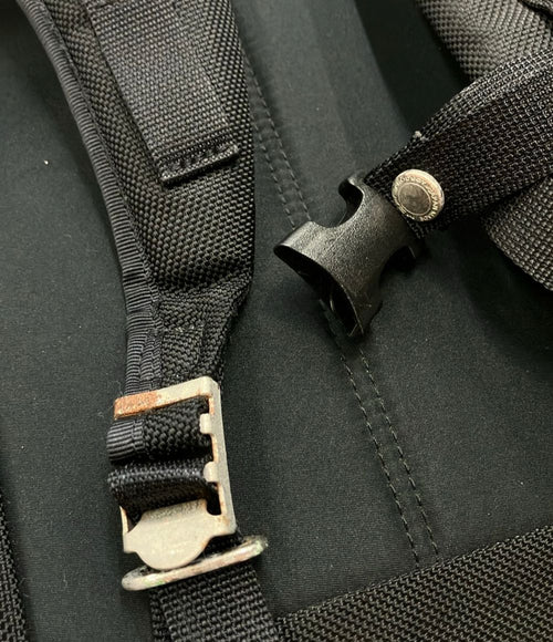 master-piece backpack markings and labels