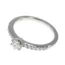 royal asscher d0.18ct earrings front view