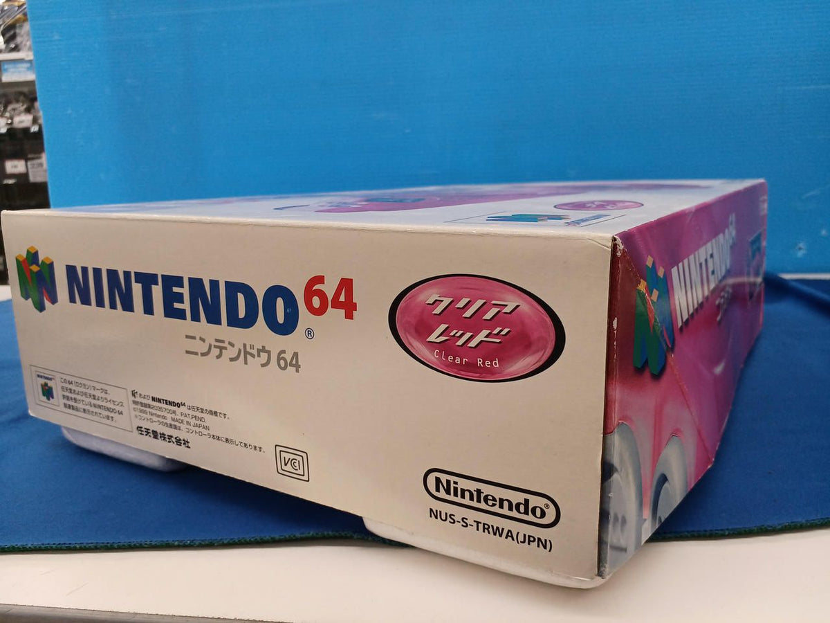 nintendo nus-001 video game console markings and labels