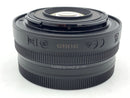 nikon 16-50mm lens front view