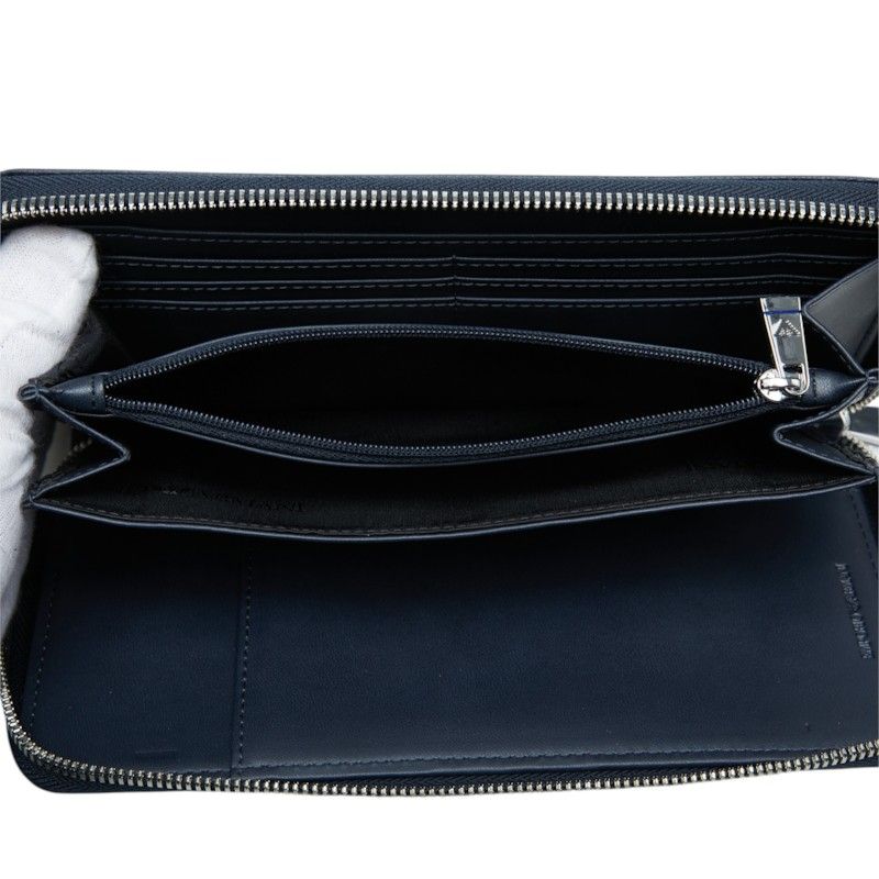 emporio armani navy wallet condition details
