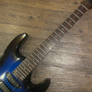 aria electric guitar rear view
