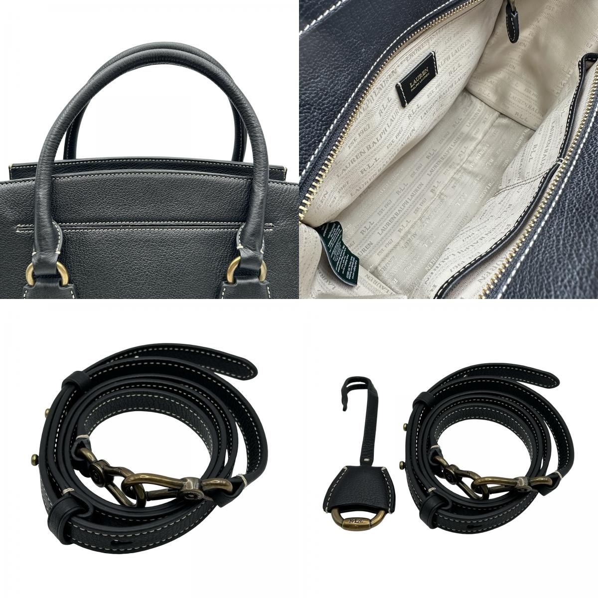 ralph lauren shoulder bag markings and labels