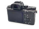 sony ilce-7m2 mirrorless camera front view