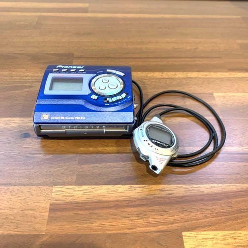 pioneer pmd-r55 minidisc player accessories included